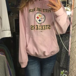 Pink Pittsburgh Steelers hoodie